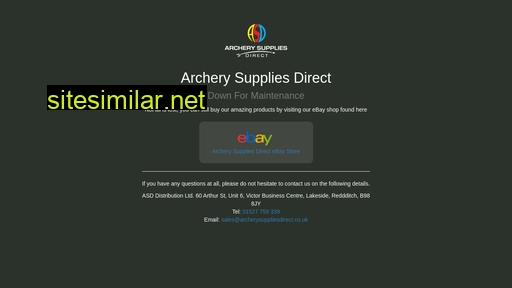 archerysuppliesdirect.co.uk alternative sites