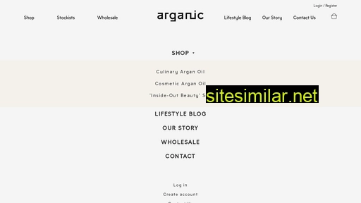 arganic.co.uk alternative sites
