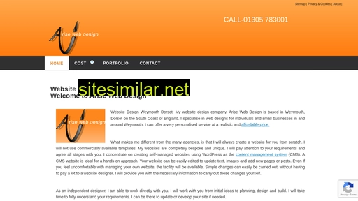 arisewebdesign.co.uk alternative sites