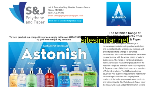 astonishhandwash.co.uk alternative sites