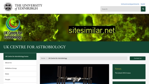 Astrobiology similar sites