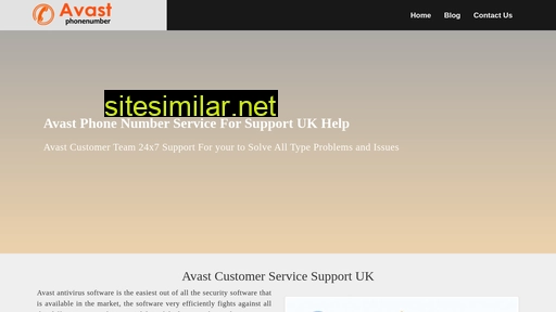 avastphonenumber.co.uk alternative sites
