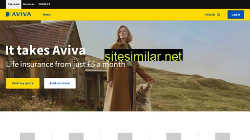 aviva.co.uk alternative sites
