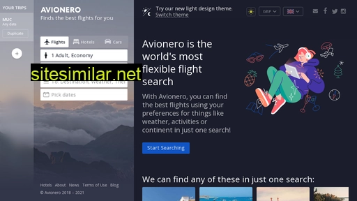 avionero.co.uk alternative sites