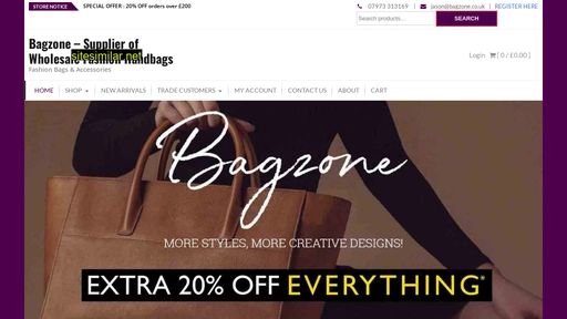 bagzone.co.uk alternative sites