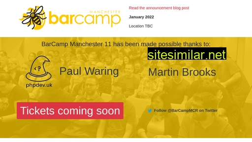 barcampmanchester.co.uk alternative sites