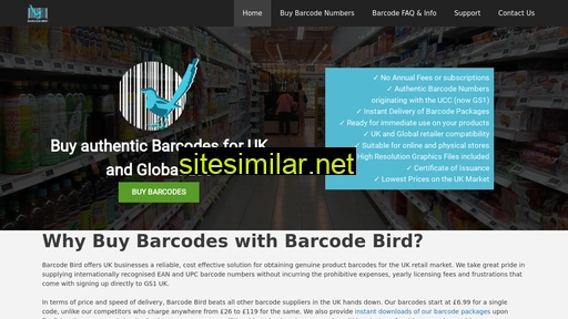 Barcodebird similar sites