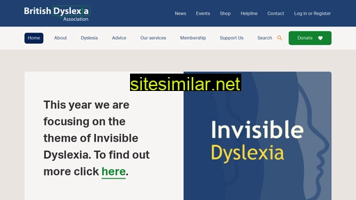 bdadyslexia.org.uk alternative sites