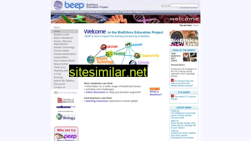 beep.ac.uk alternative sites