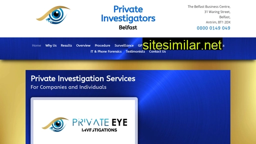 Belfast-private-investigators similar sites