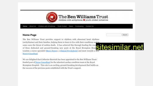 benwilliamstrust.org.uk alternative sites