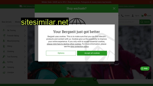 bergzeit.co.uk alternative sites