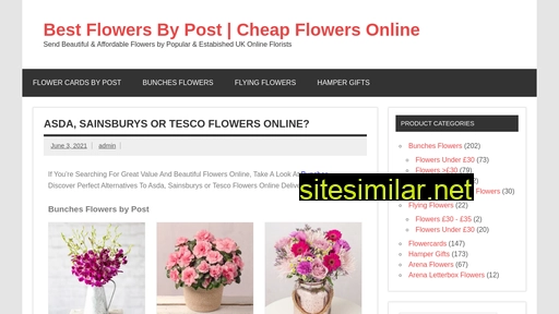 bestflowersbypost.co.uk alternative sites