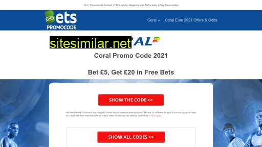 bets-promo-code.co.uk alternative sites