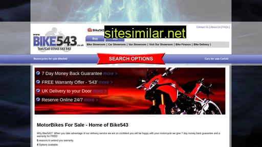 bike543.co.uk alternative sites