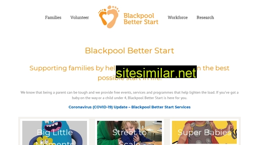 blackpoolbetterstart.org.uk alternative sites