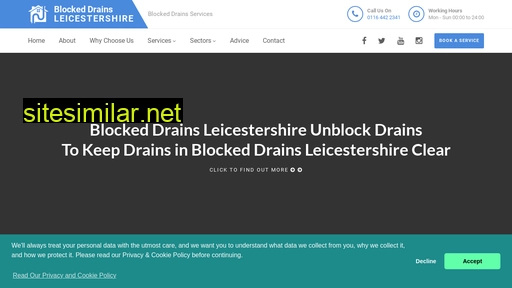 blockeddrains-leicestershire.uk alternative sites