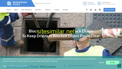 blockeddrains-poole.uk alternative sites