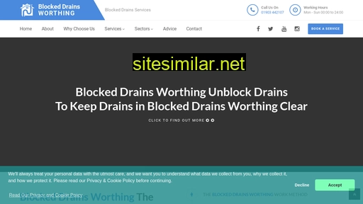 Blockeddrains-worthing similar sites