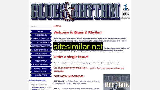 Bluesandrhythm similar sites