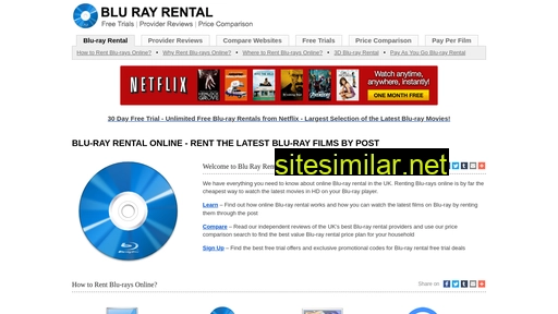 blu-ray-rental.co.uk alternative sites