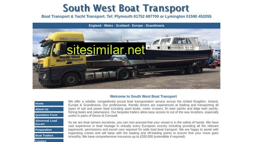 boat-transportation.co.uk alternative sites