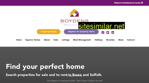 boydens.co.uk alternative sites