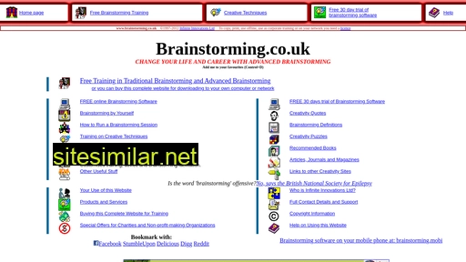 brainstormingtoolbox.co.uk alternative sites