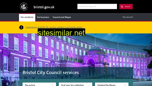 bristol.gov.uk alternative sites