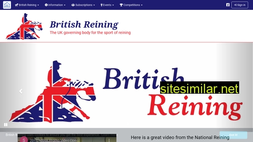 britishreining.co.uk alternative sites
