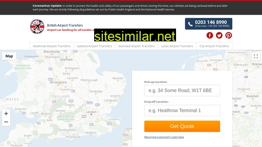 British-airport-transfers similar sites