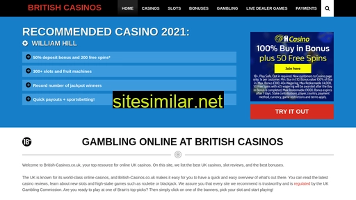 british-casinos.co.uk alternative sites
