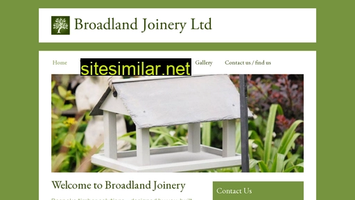broadlandjoinery.co.uk alternative sites