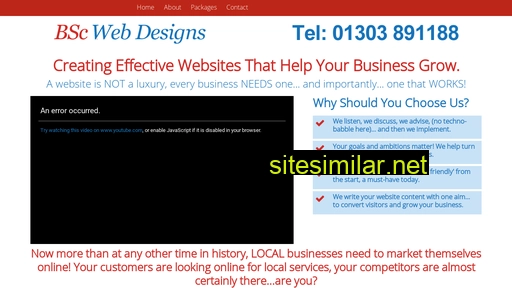 Bscwebdesigns similar sites