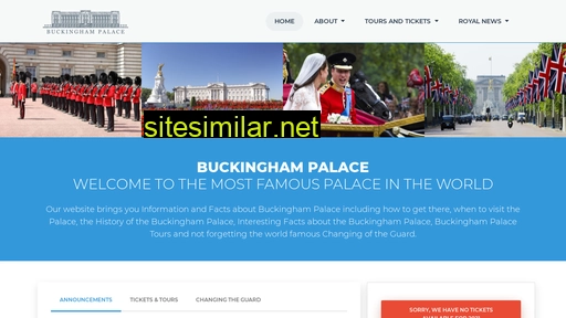 buckinghampalace.co.uk alternative sites