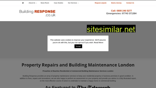 buildingresponse.co.uk alternative sites