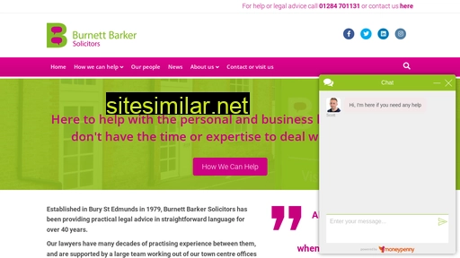 burnettbarker.co.uk alternative sites