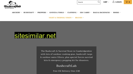 bushcraftlab.co.uk alternative sites