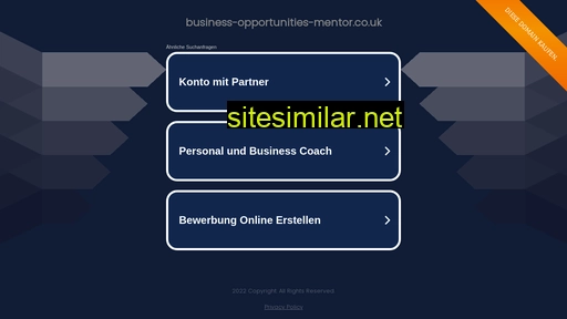 business-opportunities-mentor.co.uk alternative sites