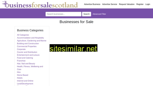 businessforsalescotland.co.uk alternative sites