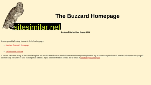 buzzard.org.uk alternative sites