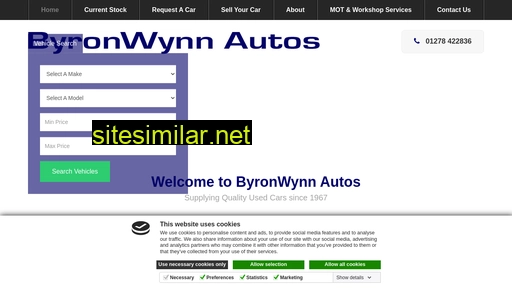 byronwynnautos.co.uk alternative sites