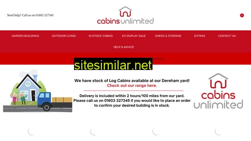 cabinsunlimited.co.uk alternative sites