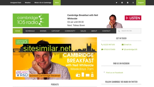 cambridge105.co.uk alternative sites