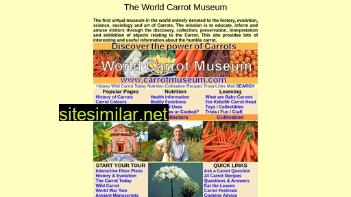 carrotmuseum.co.uk alternative sites