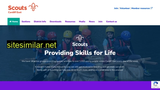Cardiffeastscouts similar sites