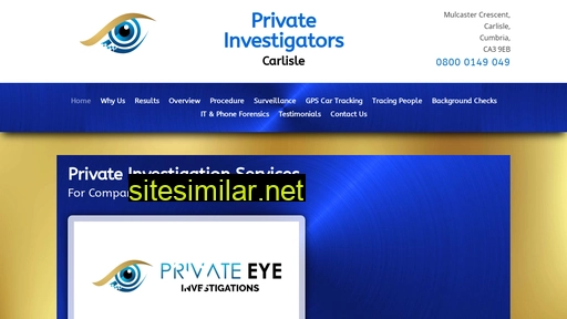 carlisle-private-investigators.co.uk alternative sites