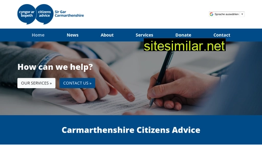carmarthenshire-ca.org.uk alternative sites