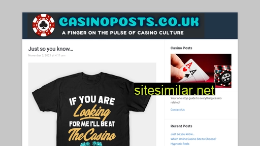 casinoposts.co.uk alternative sites