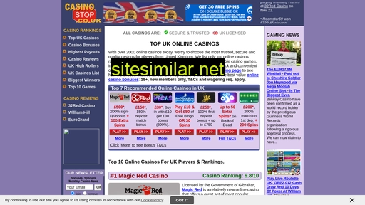 casinostop.co.uk alternative sites